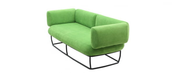 Диван двухместный с подлокотниками Деми А-17/8