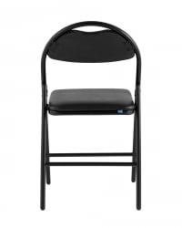 Складной стул Hagen экокожа Черный