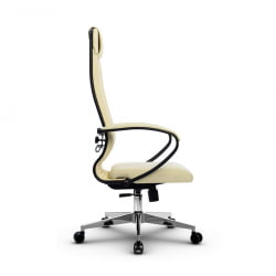 Кресло офисное МЕТТА Комплект 30, Основание 17834 Комплект 3 Бежевое