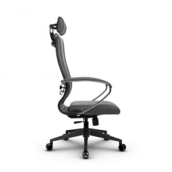 Кресло офисное МЕТТА Комплект 33, Основание 17832 Комплект 4 Серое