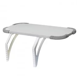 Полка навесная с проставкой Polka_bz 3/550 Белая Серая