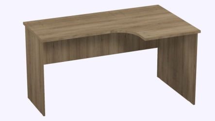Стол компьютерный угловой Р.РС-16 (правый) Ясень темный