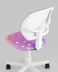 Кресло компьютерное детское ЛОЛО Starry Night пластик белый