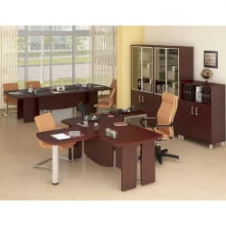 Кабинет руководителя БОРН набор 10 Бургунди