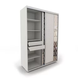 Блок ящиков для шкафа 1200x600 и 1800x600 Ящ-57 ШС Ясень шимо светлый