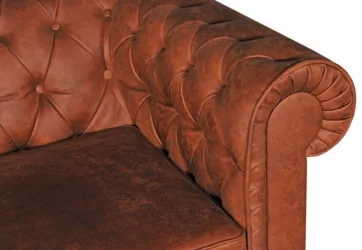 Диван трехместный раскладной Беркли 3Р Рыжий