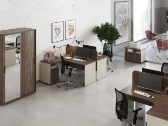 Шкаф-купе высокий New Line NLN36334733 Дуб шамони темный