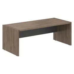 Стол руководителя МОРРИС ТРЕНД МСТ 209 Антрацит/Кария Пальмира / MORRIS TREND MST