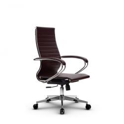 Кресло офисное МЕТТА Комплект 10, Основание 17834 Комплект 3 Бордовое