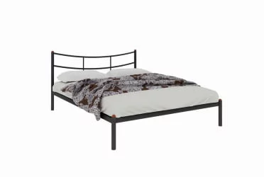 Кровать двуспальная из металла София 1600х2000 Синий