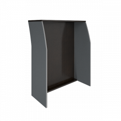 Стойка прямая 900 Рива А.РС-1 Венге/Металлик / Riva