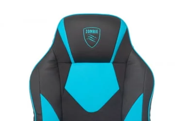 Геймерское кресло Zombie GAME 17 Черный-синий