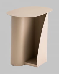 Журнальный столик Йваине металл бежевый / Yvaine