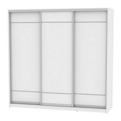 Шкаф-купе B-230х235х60-3(Белый-D7D7D7)