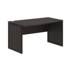 Стол письменный левый КСТЕН-КП КСКПCТ 149 Л Дуб Юкон Антрацит / XTEN-QP XQPCT L