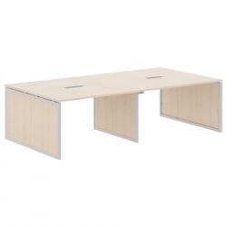 Конференц-стол КСТЕН-КП КСКПСCТ 2714 Бук Тиара Серый / XTEN-QP XQPSCT