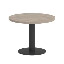 Стол журнальный круглый HOME OFFICE VR.SP-5-60.1G Дуб Аттик/Антрацит металл