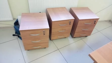 Тумба 3 ящика с замком Альфа 61.47