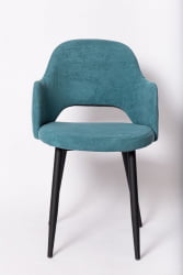 Стул для гостиной К14 black Бирюза (РС-29\ч)