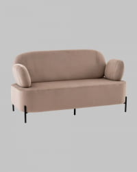 Диван Кэнди велюр светло-серый