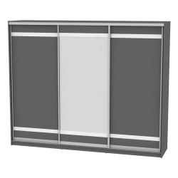 Шкаф-купе B-220х270х60-1(Графит-D9D10D9)