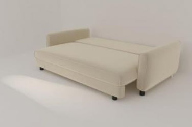 Диван прямой Сундсен (Berhouse) Цвет фасада: Левис 02 велюр; Тип: Прямой; Материал фасада: Металл/Велюр