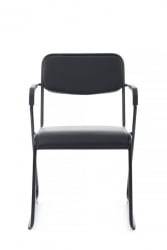 Кресло Никс Плус РCХ ОМКЛ-03Б Черный/Металл Черный / Nix Plus RCH OMKL-03B