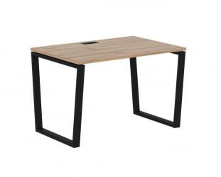 Стол письменный ЕДИС ЕВСТ 1180 Дуб Денвер светлый Черный / EDIS EVST