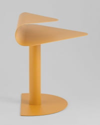 Журнальный столик Корнеа металл желтый / Cornea