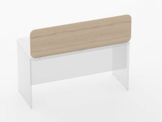 Экран разделительный прямой Глассй 5.14.14 Туя / Glassy