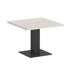 Стол журнальный квадратный ХОМЕ ОФФИCЕ ВР.СП-5-60.2Г Дуб Наварра/Антрацит металл / HOME OFFICE VR.SP-5-60.2G