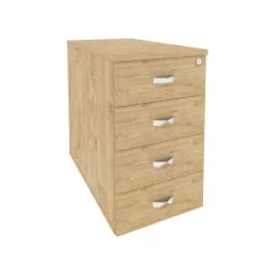 Тумба приставная / опорная ONIX O.TPO-1.8 Тиквуд Светлый