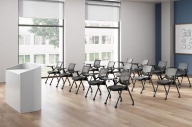 Кресло-конференц CЛИП ЕАСЙ Т202348 стл ЧЕРНЫЙ/ЧЕРНЫЙ / CLIP EASY