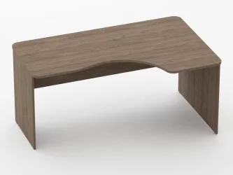 Стол угловой Glassy 1.14.16Пр Дуб Верцаска