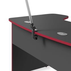 Игровой компьютерный стол SKILLL STG 1385.1 антрацит/красный