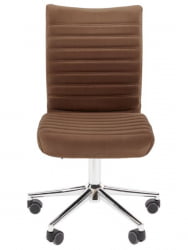 Офисное кресло CХАИРМАН 033 велюр Коричневый / CHAIRMAN