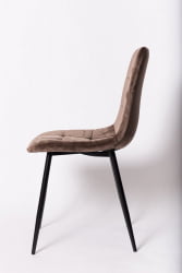 Мягкий стул OKC 1225 ткань Коричневый