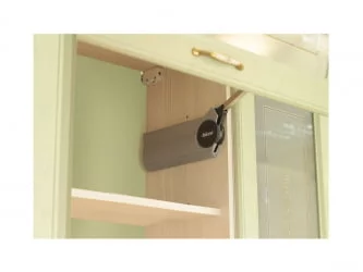 Шкаф кухонный торцевой закрытый с колоннами (лев/прав) Оливия 71.16