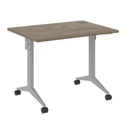 Стол складной мобильный КС-Пулл КС.М-1.7 Тиквуд Темный/Серый / X-Pull X.M-1.7