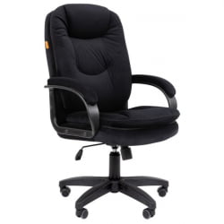 Кресло руководителя CХАИРМАН ДОМ (Хоме) 668 ЛТ (ЛТ) Черный / CHAIRMAN (Home) (LT)