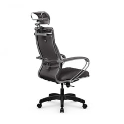 Кресло руководителя Metta L 2c 44C/K116 Infinity Easy Clean (MPES) Комплект 8 Серое