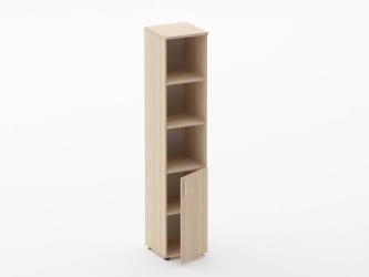 Шкаф высокий полуоткрытый Glassy 6.19.12Пр Туя