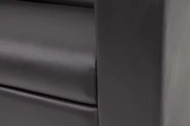 Кресло Алекто Консул Неро (кожа) / Consul Nero