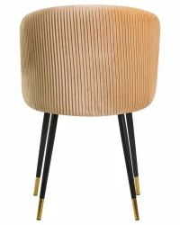 Стул обеденный DOBRIN MARY Песочный велюр 1922-3
