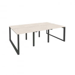 Рабочая станция на О-образном м/к ОНИКС О.МО-Д.РС-6.0.7 Денвер Светлый/Антрацит / ONIX O.MO-D.RS-6.0.7