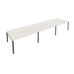 Переговорный стол (3 столешницы) Metal System Б.ПРГ-3.4 Наварра/Антрацит