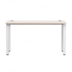 Стол прямой на металлокаркасе, опоры 90 гр Everprof EVO 254S007 Кашемир Белый