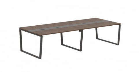 Стол переговорный ЕДИС ЕВCТ 3114 Дуб Денвер темный Мокко Мокко / EDIS EVCT