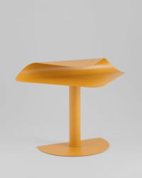 Журнальный столик Корнеа металл желтый / Cornea