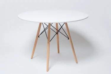 Обеденный стол ST-001 Белый 900мм